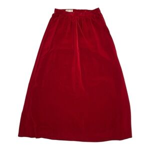 Vivid Vintage Velvet Skirt